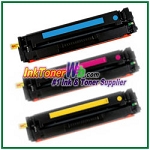   Canon 045H Cyan Magenta Yellow Compatible Toner Cartridges - 3 Piece Combo